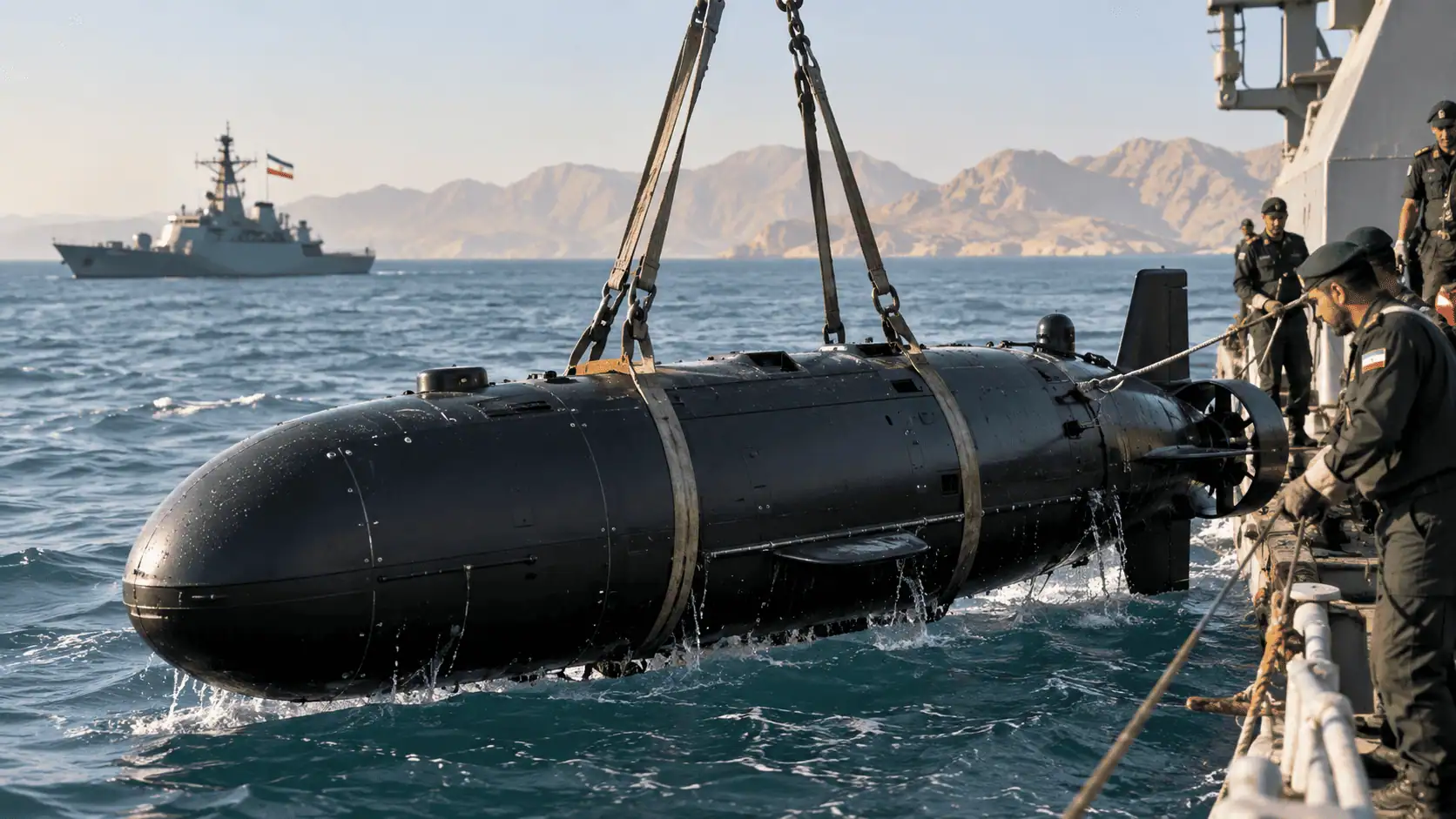 Hormuz, l’Iran mostra il drone sottomarino Usa catturato: cos’è il Dive-LD