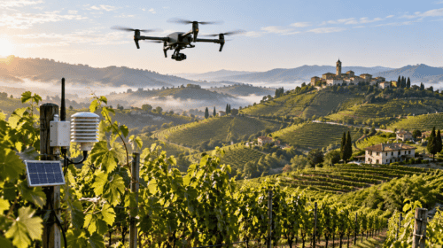 Droni e intelligenza digitale per il Prosecco: a Conegliano nasce il Tecnico Agritech del futuro