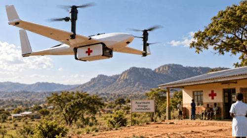 Zimbabwe, i droni KITE ottengono il via libera per le consegne BVLOS