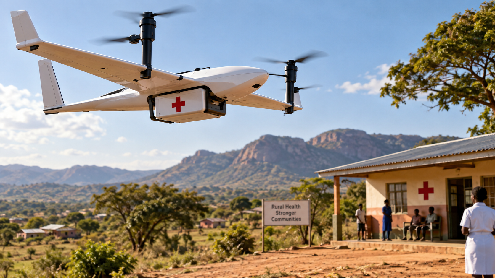 Zimbabwe, i droni KITE ottengono il via libera per le consegne BVLOS