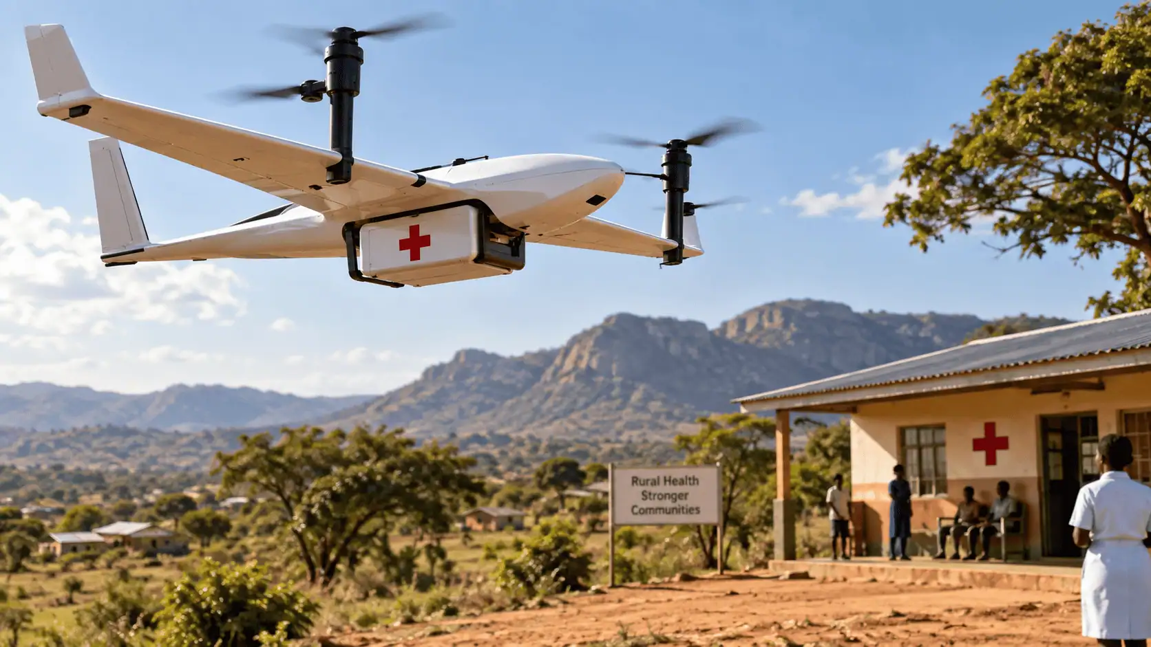 Zimbabwe, i droni KITE ottengono il via libera per le consegne BVLOS