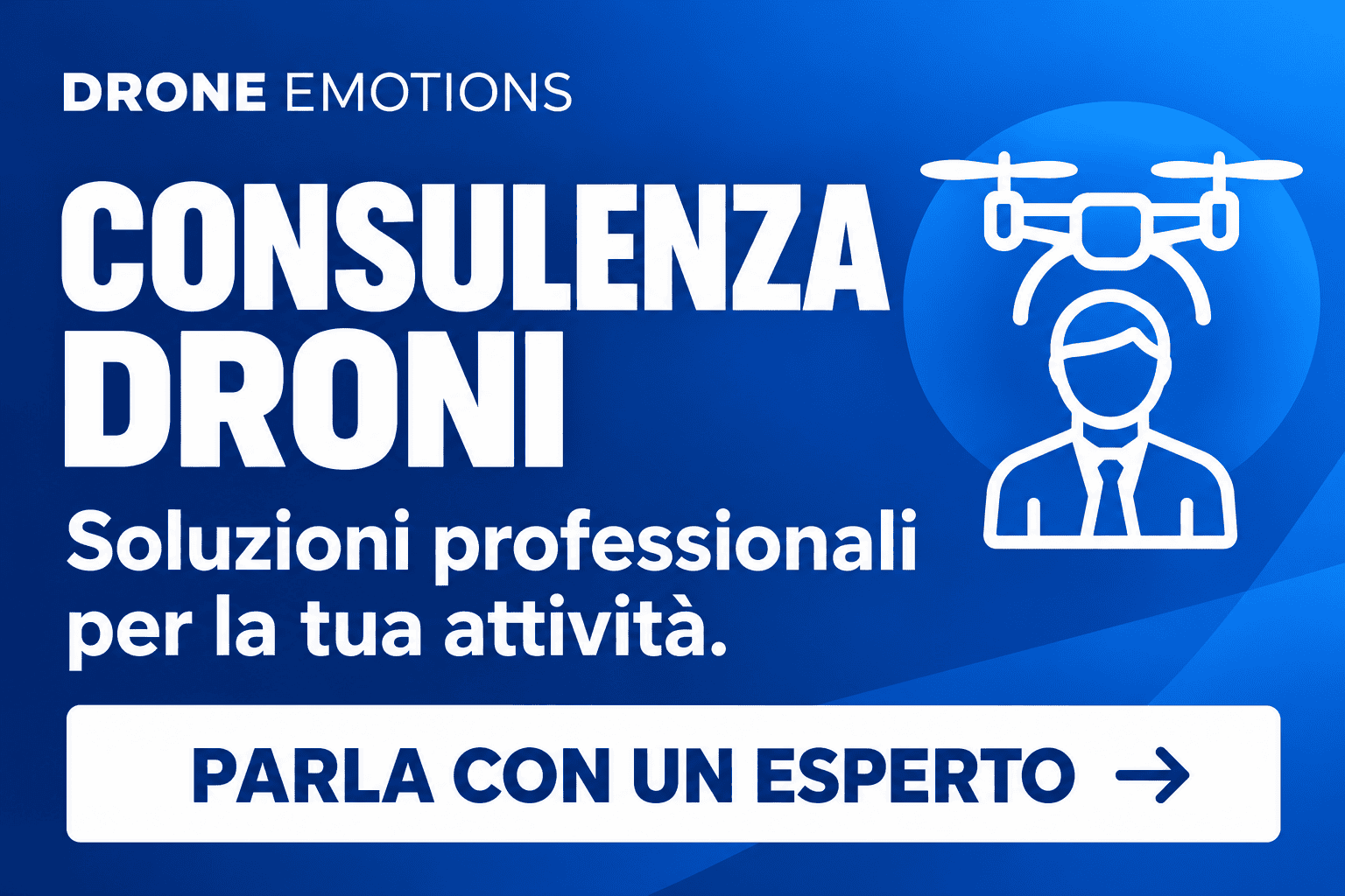 Consulenza Professionale per mondo droni