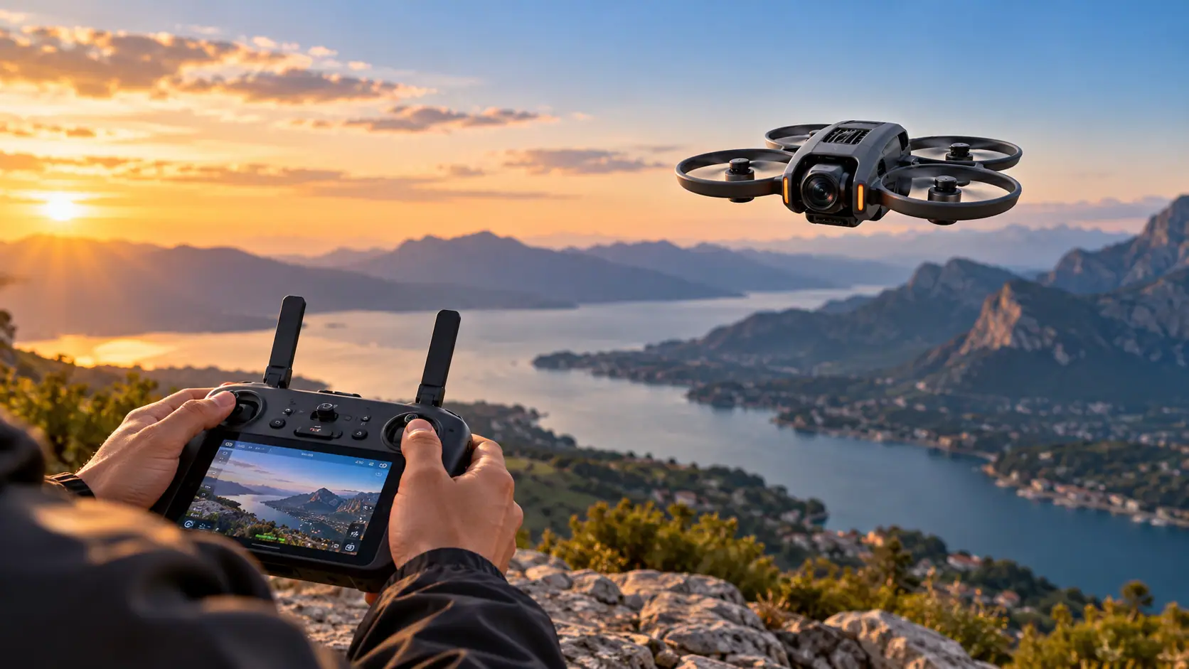 DJI Avata 360 si aggiorna: arrivano i waypoint, nuove funzioni FocusTrack e supporto RC Pro 2