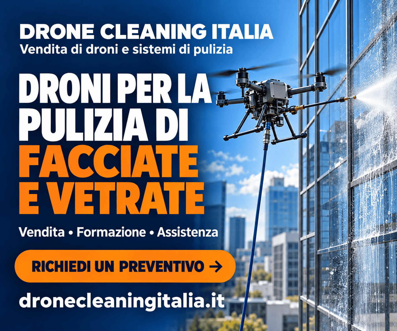 DJI DRONE CLEANING SYSTEM