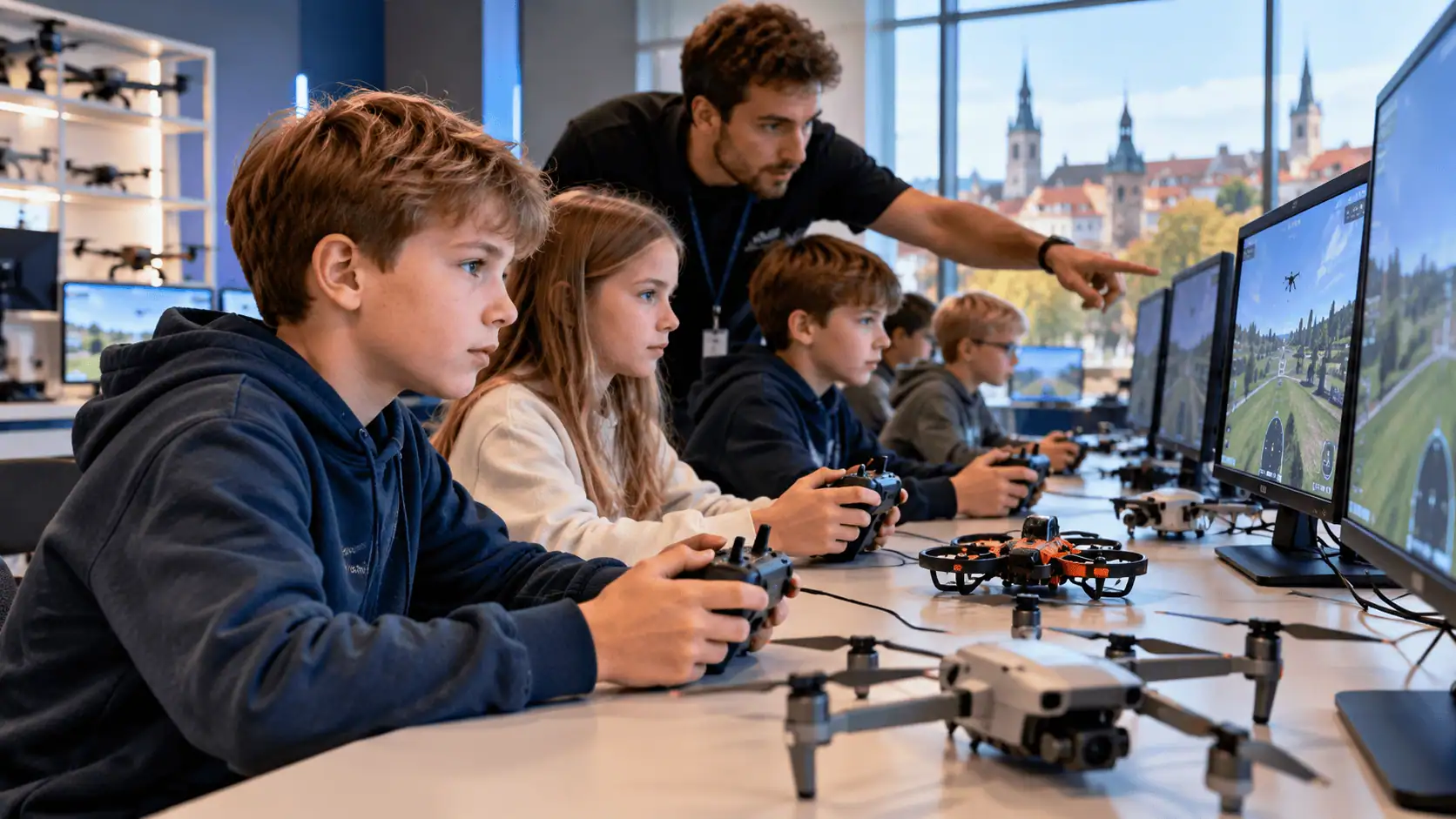 L'Estonia insegna ai bambini dagli 8 anni a pilotare i droni: il progetto guarda anche alla difesa