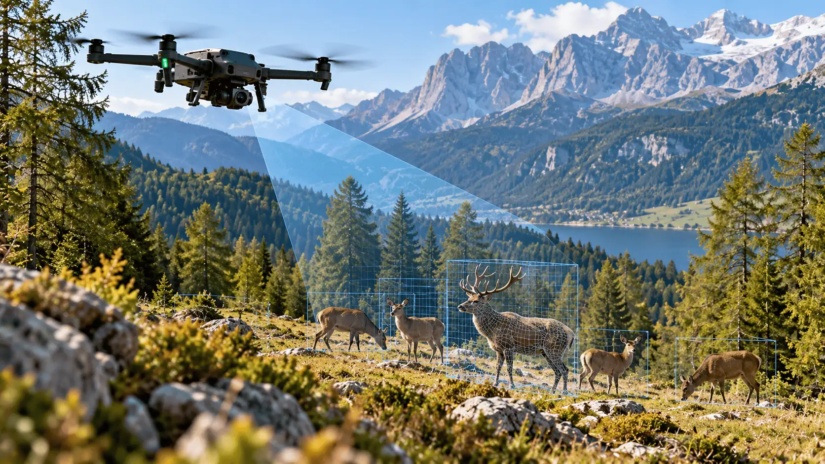 WildDrone, droni autonomi e intelligenza artificiale per monitorare la fauna selvatica