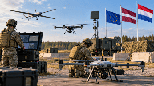 UE, nascono i primi due hub tecnologici europei per i droni: saranno in Lettonia e nei Paesi Bassi
