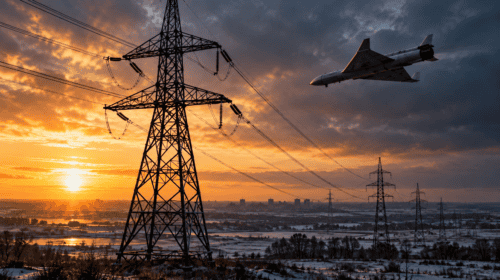 Drone “taglia-acciaio” russo contro i tralicci dell’Ucraina: la nuova minaccia alla rete elettrica prima dell’inverno