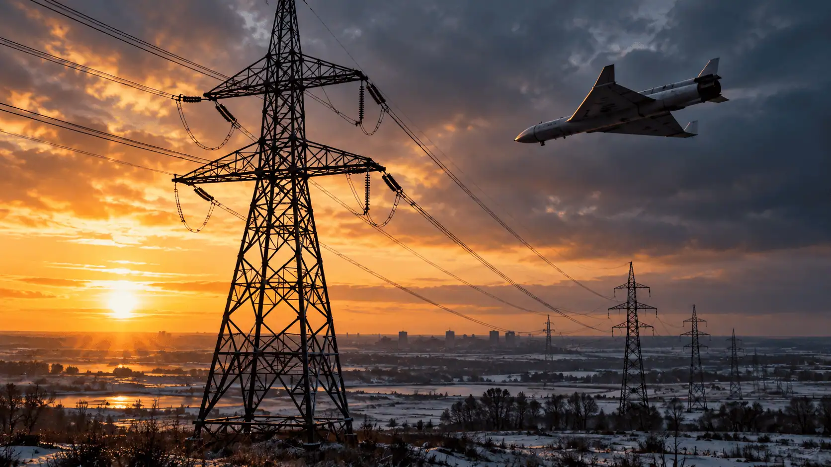 Drone “taglia-acciaio” russo contro i tralicci dell’Ucraina: la nuova minaccia alla rete elettrica prima dell’inverno