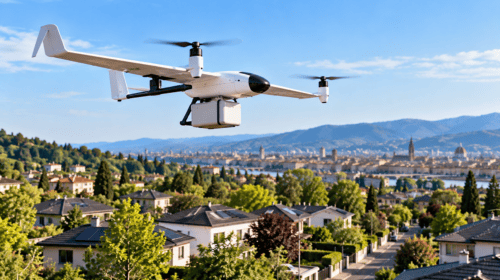 Zipline rende i droni per le consegne più silenziosi grazie all'intelligenza artificiale